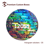 Custom Hologram Stickers