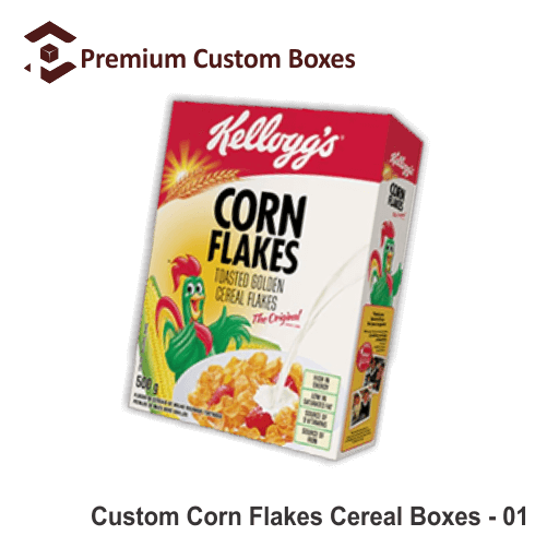 Download Custom Corn Flakes Cereal Boxes Custom Boxes Corn Flakes Box