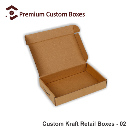 Custom Kraft Retail Boxes | Premium Custom Boxes | Kraft Paper Box