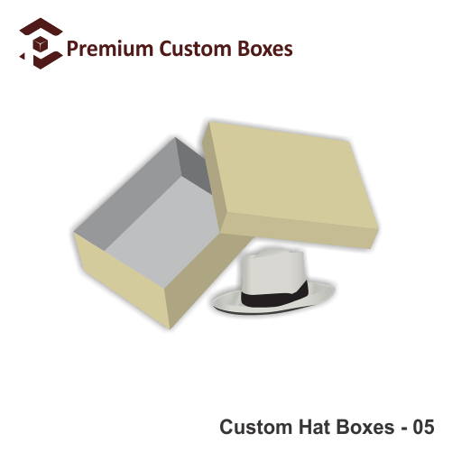 Premium Custom Hat Boxes Wholesale For Your Brand's Image