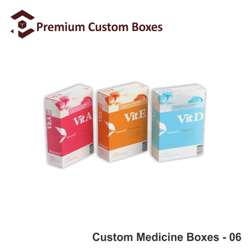 Custom Medicine Boxes Packages, Custom Retail Boxes