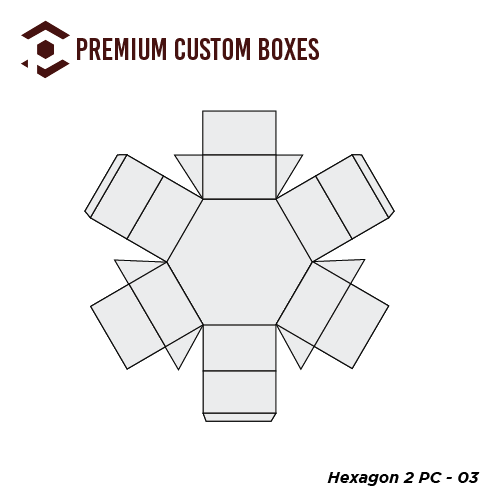 Hexagon 2 PC Boxes | Premium Custom Boxes | PCB