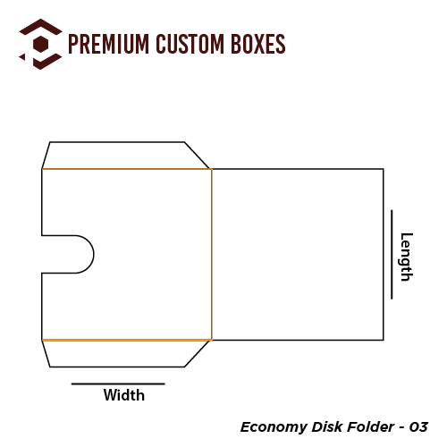 Economy Disk Folder | Custom Boxes | Disk Folder
