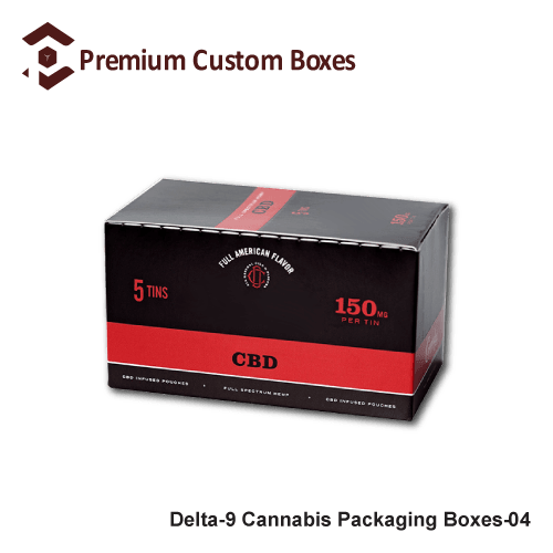 Delta 9 Cannabis Packaging Boxes | Premium Custom Boxes