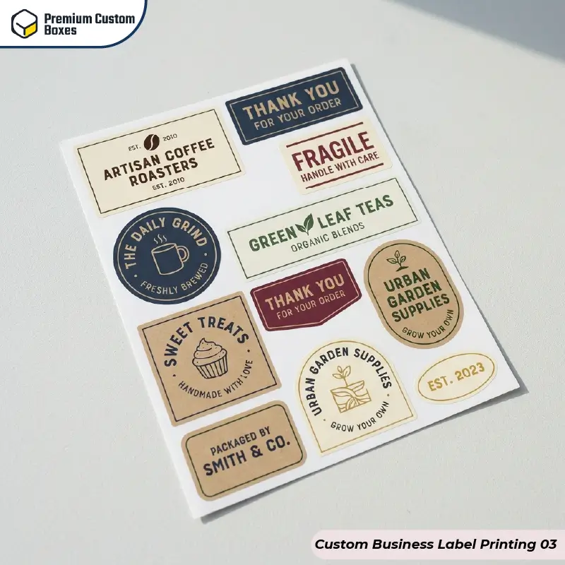 Custom Business Label Printing