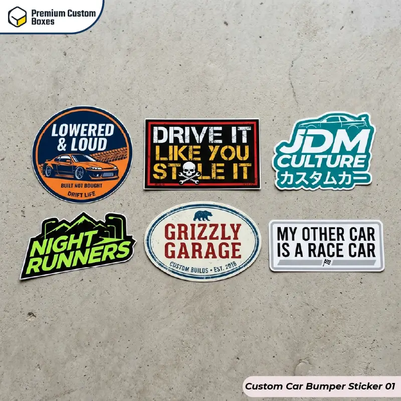 Custom Car Bumper Sticker
