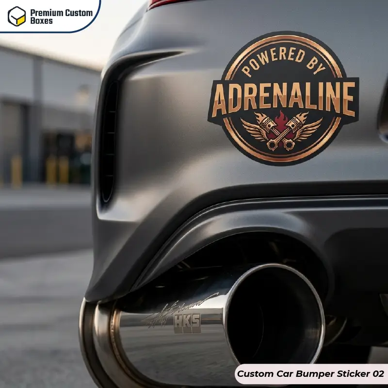 Custom Car Bumper Sticker