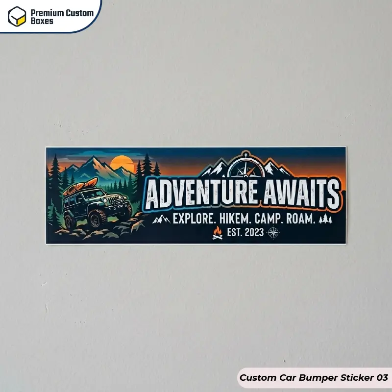 Custom Car Bumper Sticker