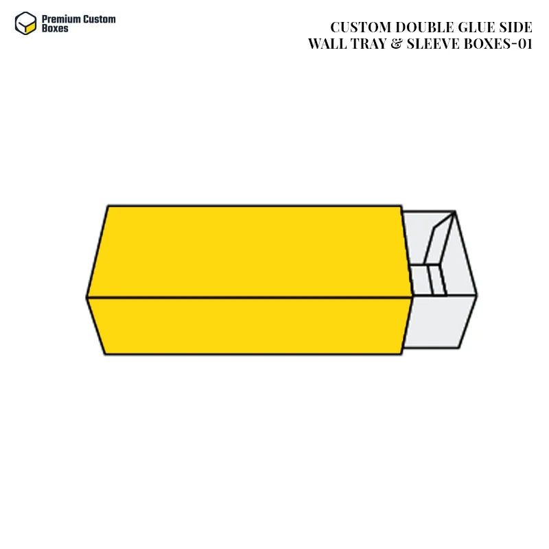 Custom Double Glue Side Wall Tray & Sleeve Boxes 01