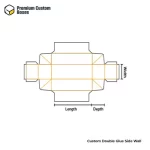 Custom Double Glue Side Wall
