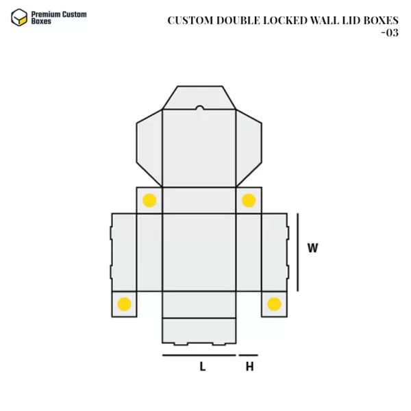 Custom Double Locked Wall Lid Boxes 03