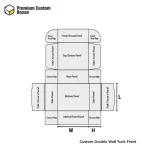 Custom Double Wall Tuck Front