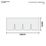 Custom Fence Partition