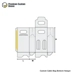 Custom Gable Bag Bottom Hanger