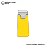 Custom Handle Bag Shape Boxes