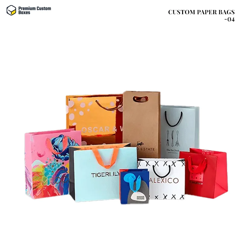 Cheap custom paper bags sale