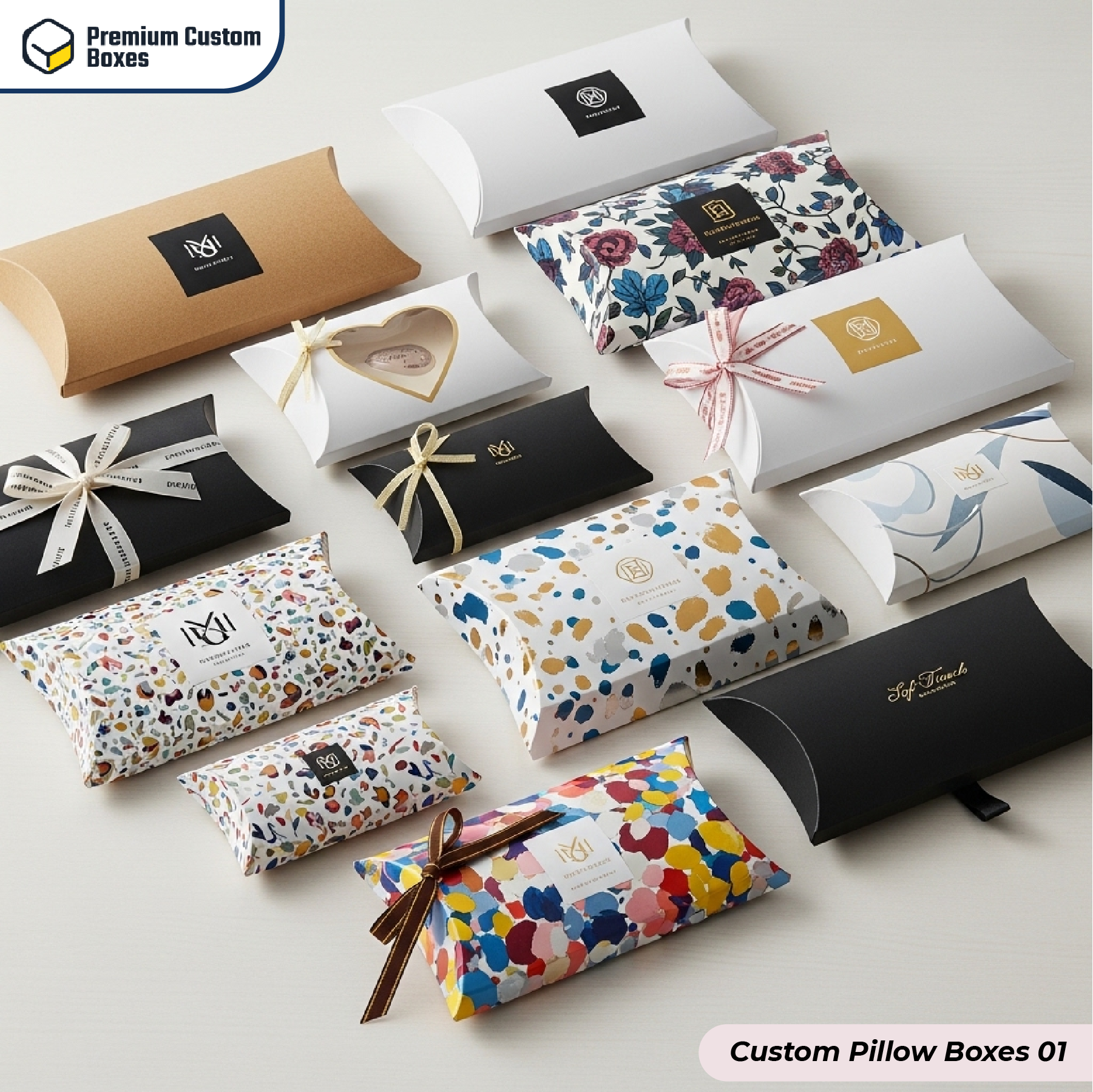 Custom Pillow Boxes