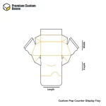 Custom Pop Counter Display Tray