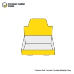 Custom Self Locked Counter Display Tray