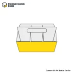 Custom Six PK Bottle Carrier