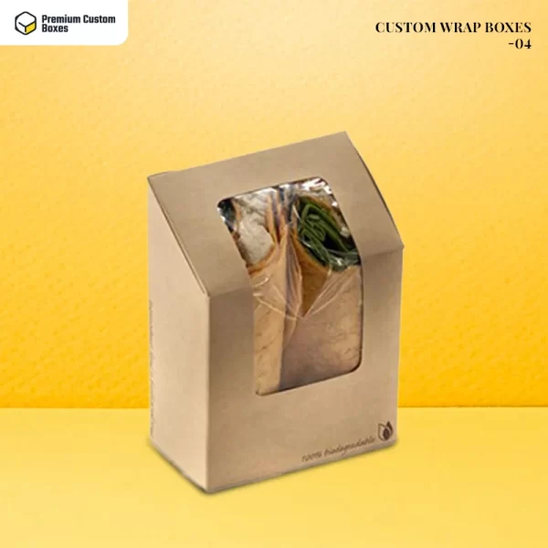 Custom Wrap Boxes with window 04