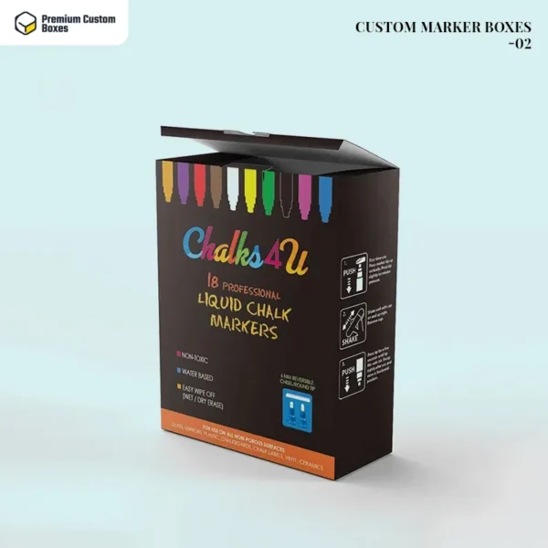 customized Marker boxes