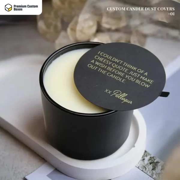 custom candle dust covers