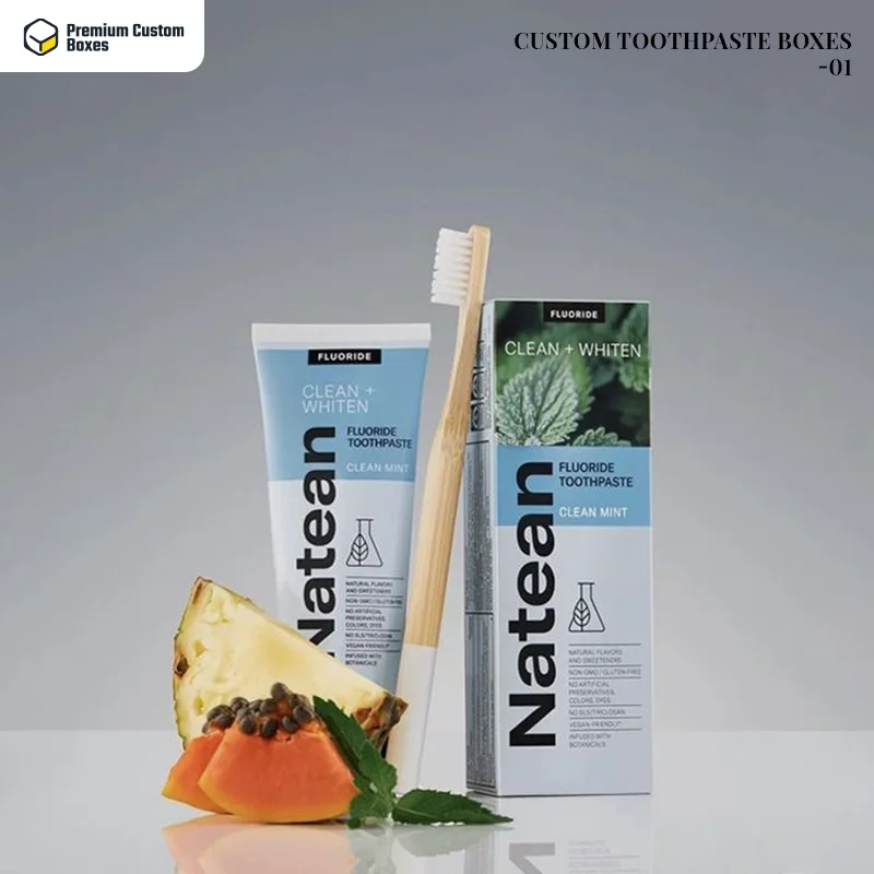 Custom Toothpaste Boxes