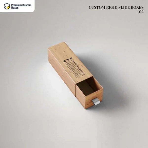 Custom Printed Rigid Slide boxes