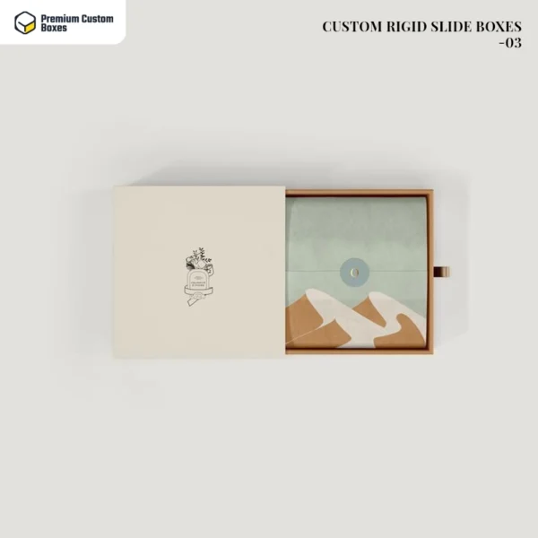 Custom Rigid Slide boxes Wholesale