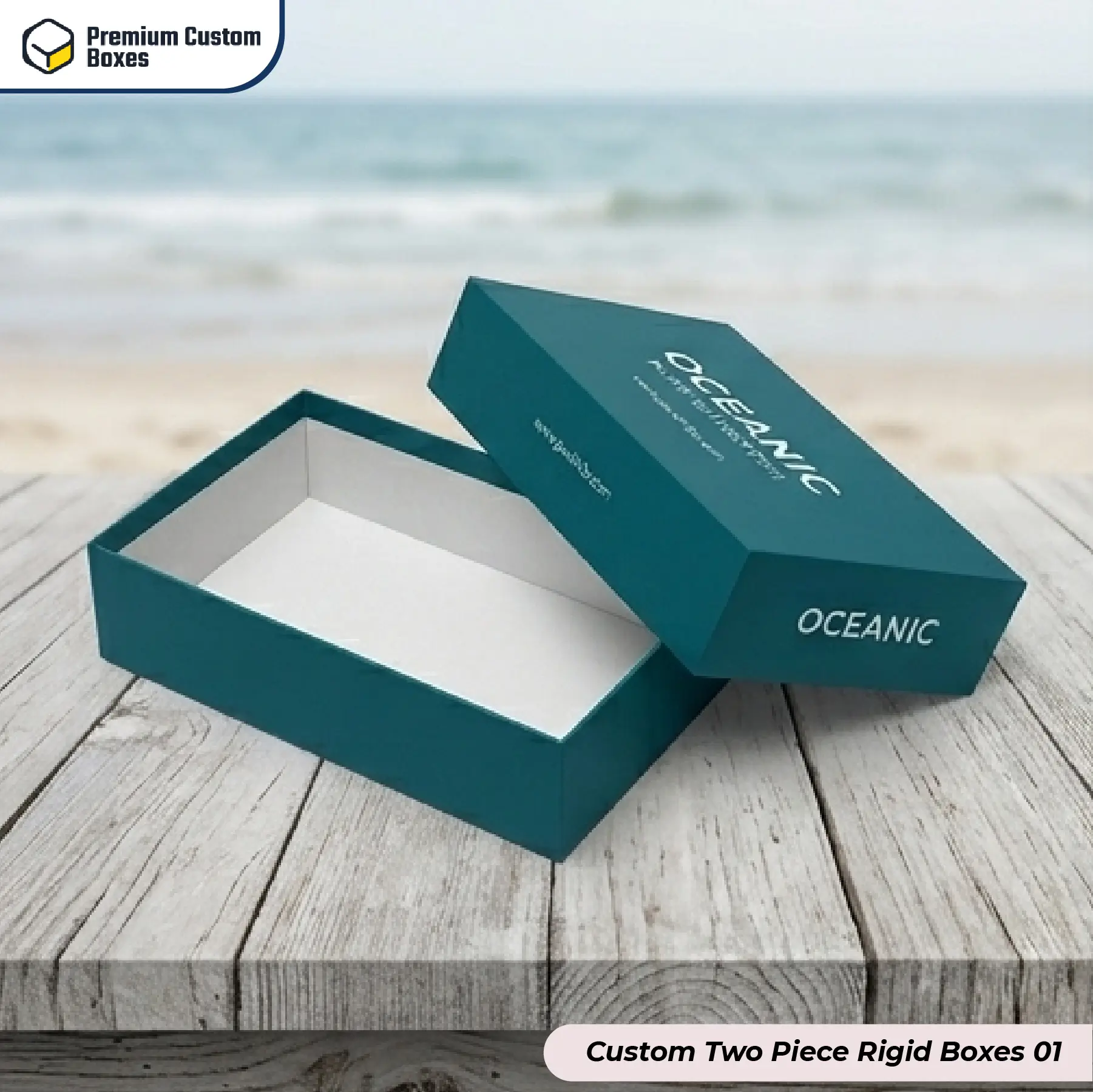 Custom Two Piece Rigid Boxes