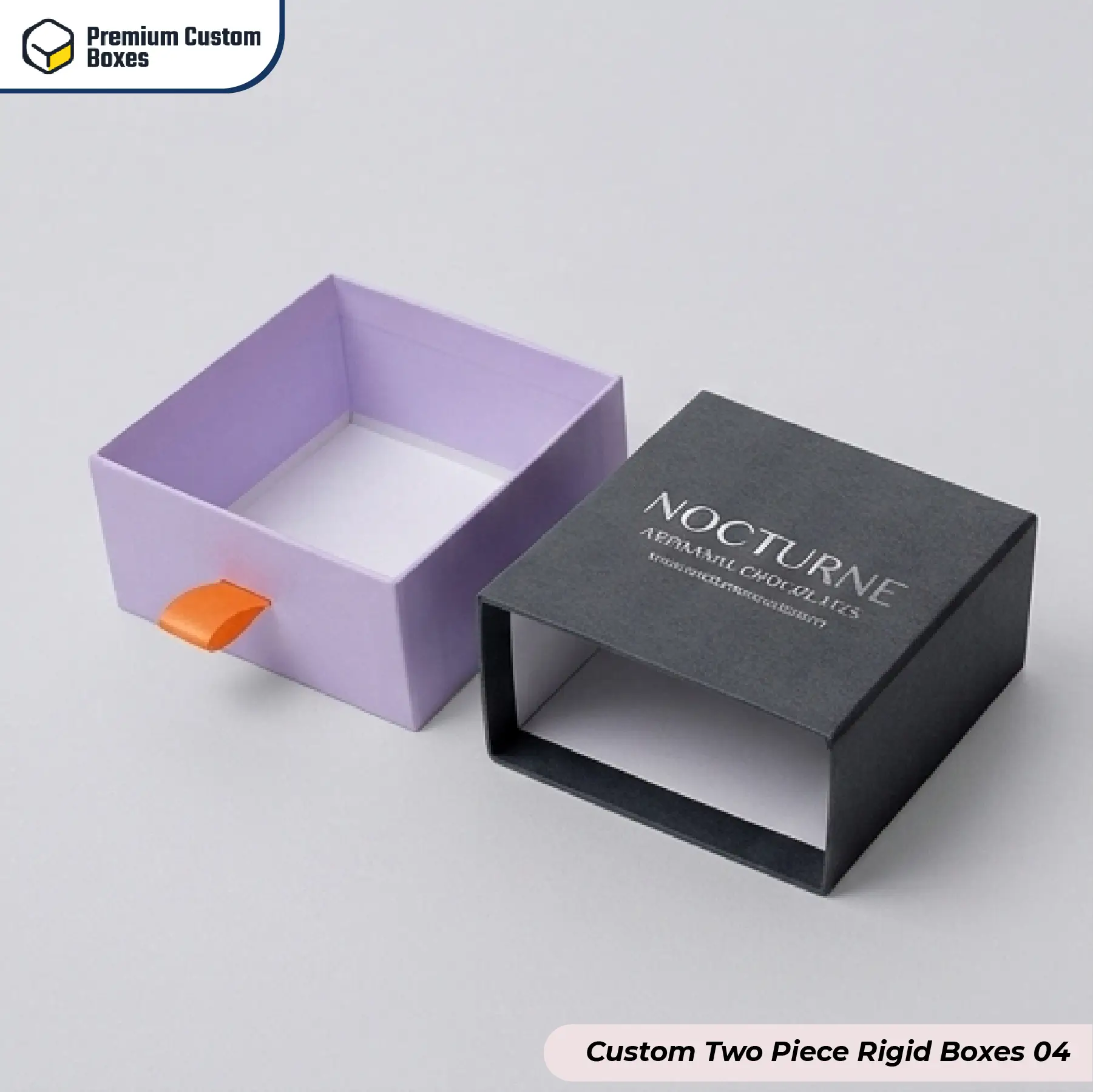 Custom Two Piece Rigid Boxes