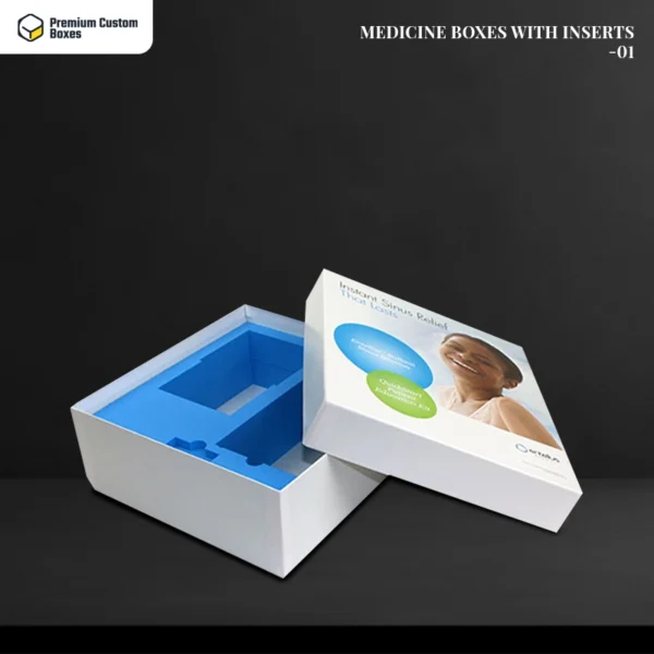 Custom Medicine Boxes With Inserts