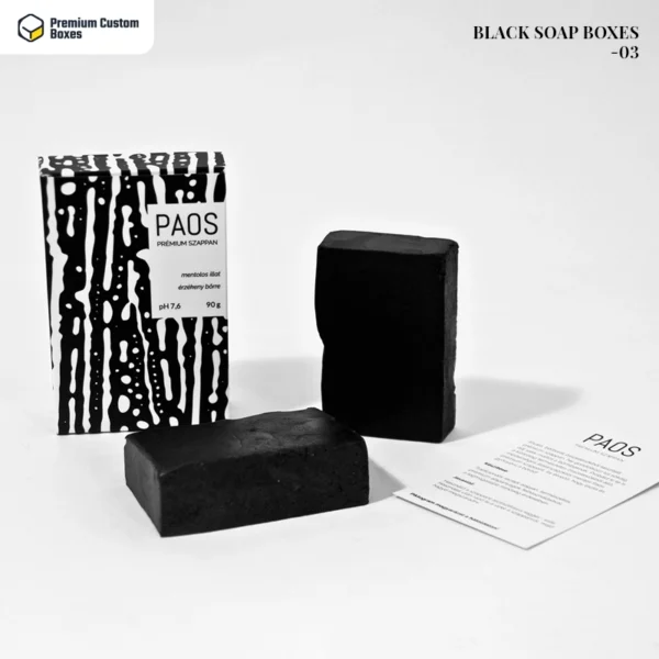 Black Soap Boxes With Logo 03