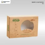 Custom Brown Soap Boxes