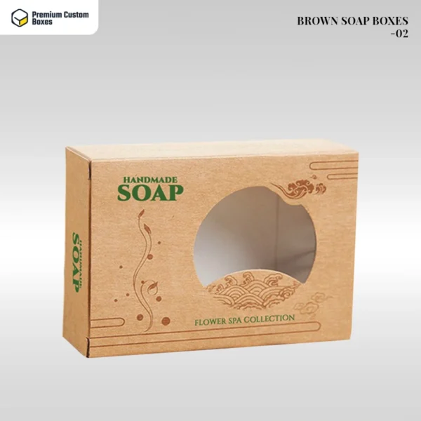 brown paper soap packaging