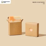 Custom Brown Soap Boxes