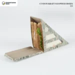Custom Kraft Sandwich Boxes
