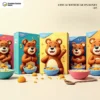 printed cereal with bear on boxes 03