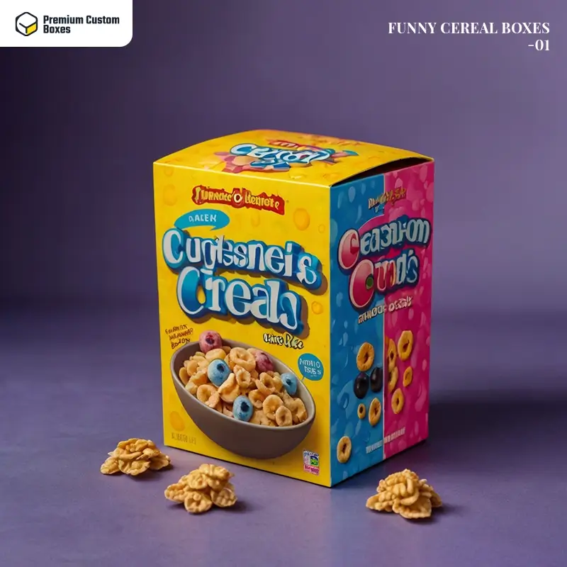 Custom Funny Cereal Boxes