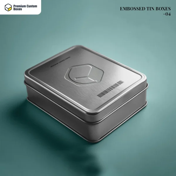 Embossed Tin Boxes Bulk