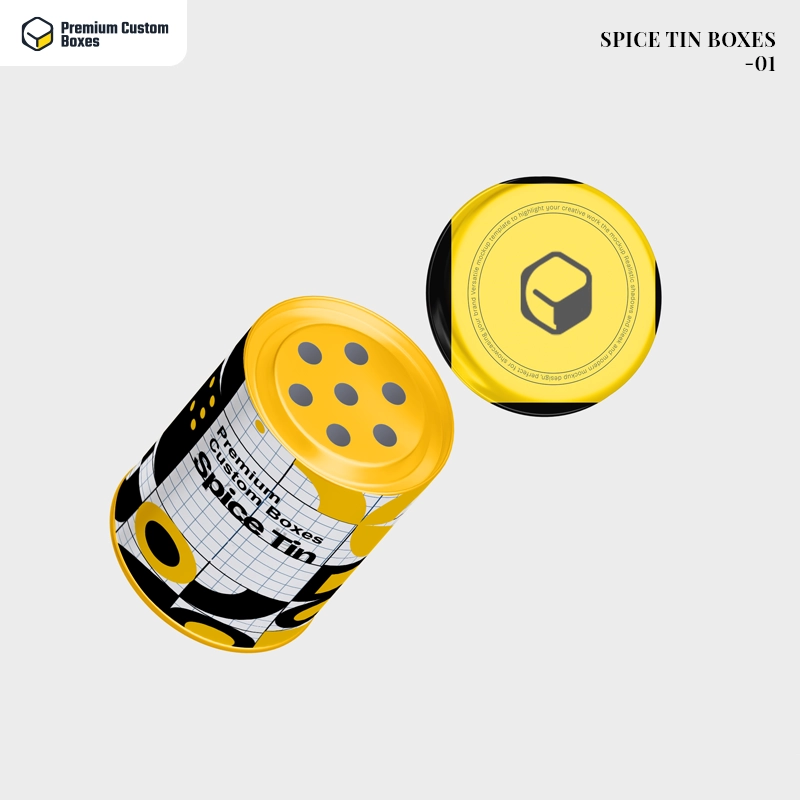 Spice Tin Boxes