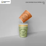 Custom 12oz Double Wall Paper Cups