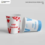 Custom 16oz Single Wall Paper Cups
