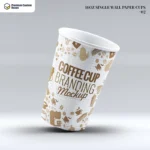 Custom 16oz Single Wall Paper Cups