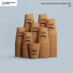 Custom 20oz Single Wall Paper Cups