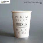 Custom 20oz Single Wall Paper Cups
