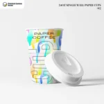 Custom 24oz Single Wall Paper Cups