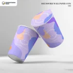 Custom 8oz Double Wall Paper Cups