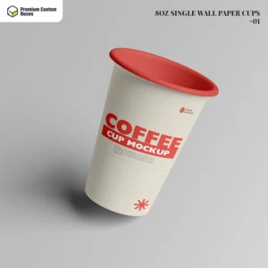 8oz single wall paper cups 1